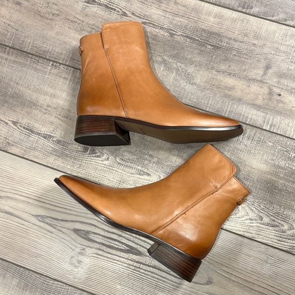 Sam Edelman Thatcher Leather Ladies Boots Tan/Brown NWT 8 - Picture 4 of 7